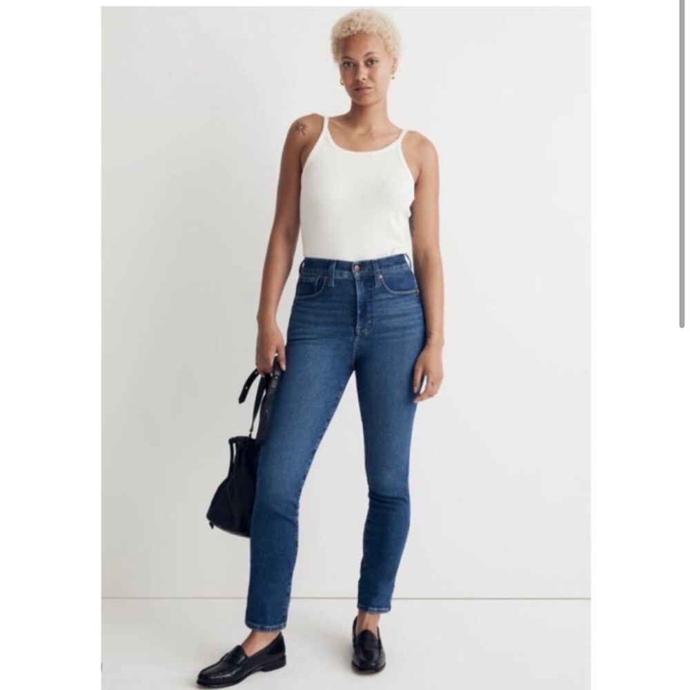 Madewell Curvy Stovepipe Jeans Size 29